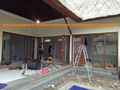 pemsangan kaca cv multikarya aluminium