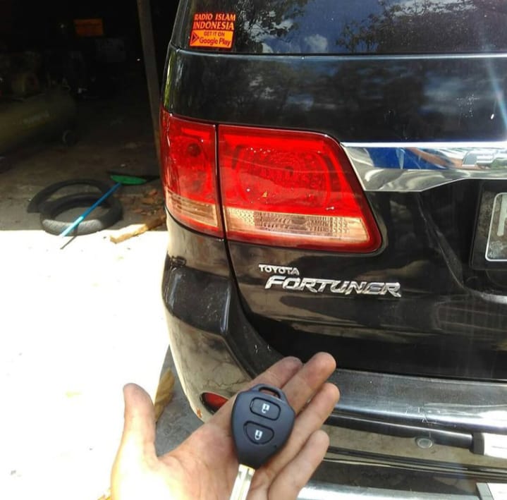 Fortuner 2014 Hilang kunci
