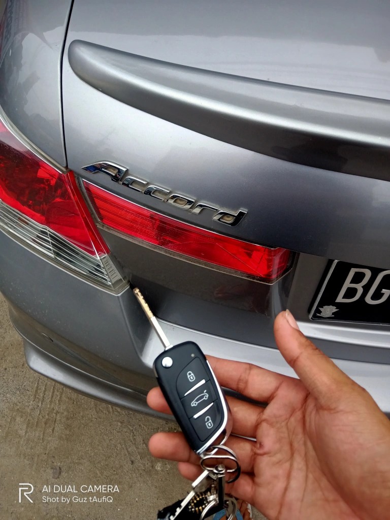 Honda Accord Hilang kunci
