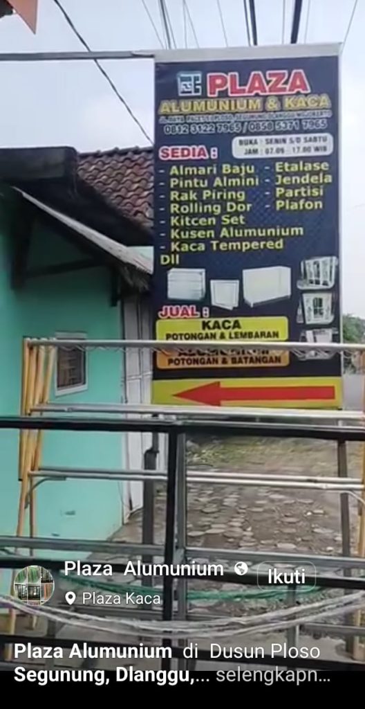 Spesialis Kaca Aluminium Dlanggu Mojokerto