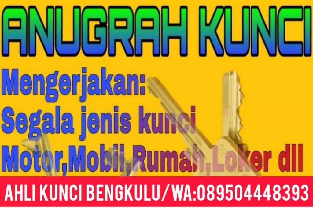 duplikat kunci bengkulu panggilan 24 jam