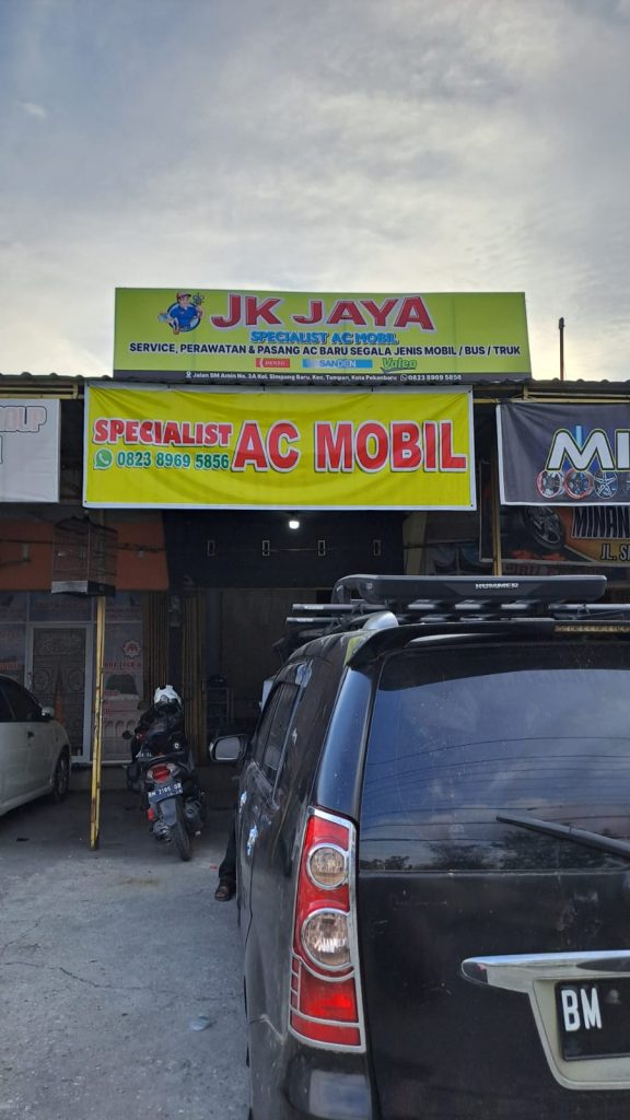jasa service ac mobil kota pekanbaru